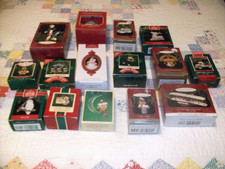 HALLMARK collection of 15 Christmas Ornaments 1986-2022 NEW ORIG BOXES See List