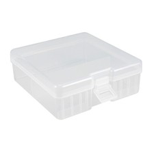 Portable Storage Box Protective Container Transparent for AAA/AA/C/D/9V Battery