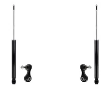 Rear Left & RIght Shock Absorber & Links For Honda Civic 16-2023 Coupe & Sedan