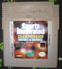 ebay® Auktion 267481843393 | Sports Illustrated Championship Football & Baseball GameBoy Thumbnail of ebay® auction 267481843393 | Sports Illustrated Championship Football & Baseball GameBoy