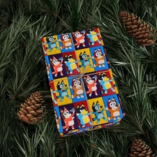 "Heeler Family Lineup" Gift Wrap Roll, For Any Special Occasions