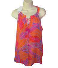 ROSE & OLIVE Womens Top LARGE Sleeveless Mult...
