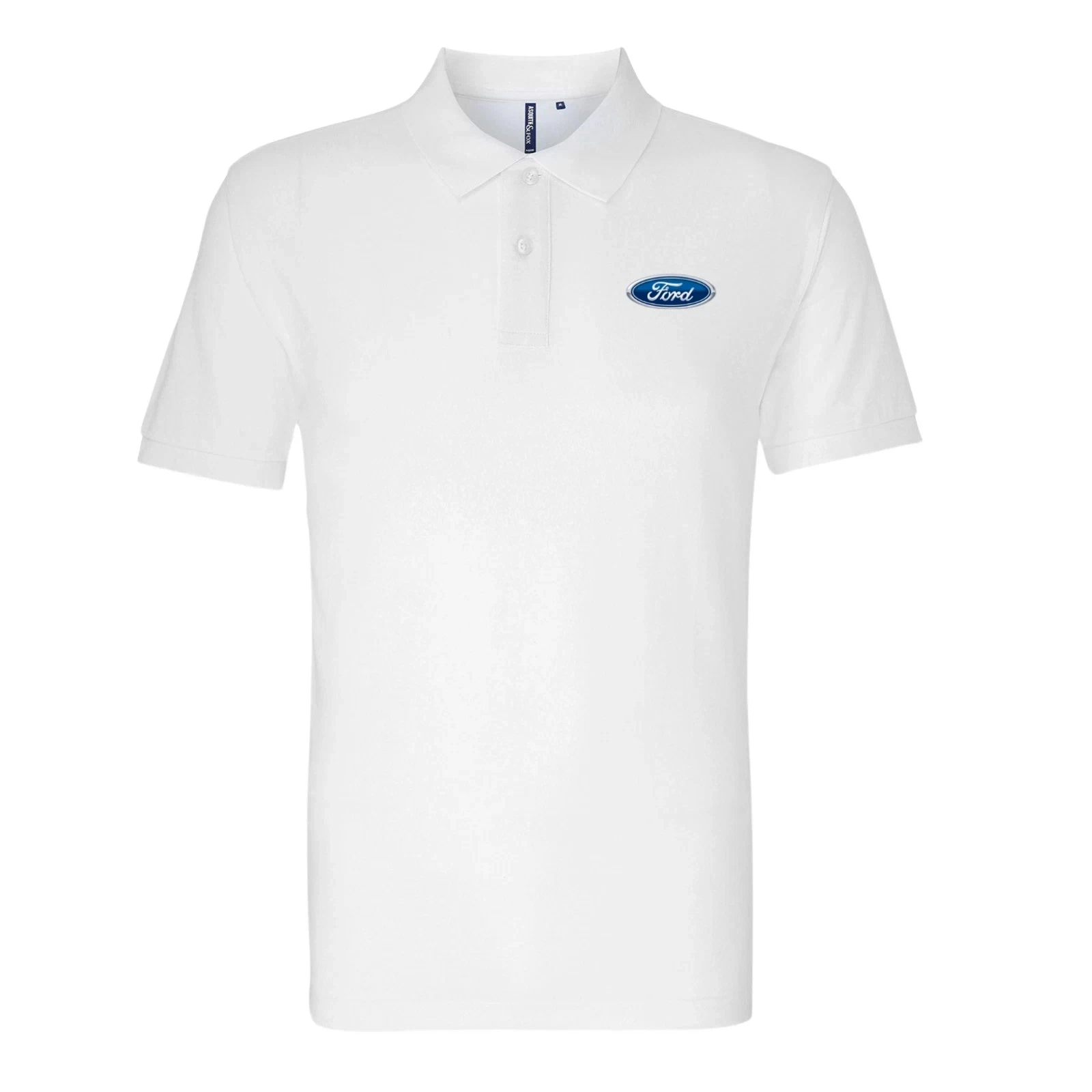 Adults Ford Premium Embroidered Classic Polo shirt Sports Cars