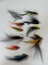 Scottish Salmon Tube Flies - Vintage New Stock - X10 - Unused - Lovely Selection