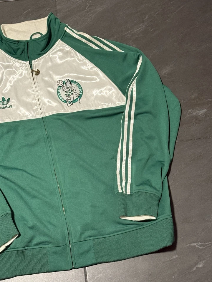 2008 Adidas Boston Celtics Championship Banner Zip Up Jacket Men’s 2XL - Image 3 of 4