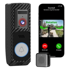 RUNOCAM Video Doorbell Camera Wireless with Charm, HD Camera, Real-Time Alert...