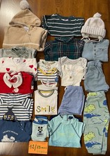 Lot de 21 vêtements bébé garçon – Taille 12/18 mois – Très bon état