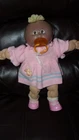 Vtg.9 ORIGINAL CABBAGE PATCH KID, 78-_82 AFRICAN AMERICAN GIRL, 15 INCHES, PREOW