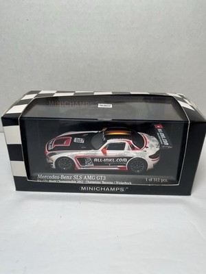 Minichamps 1:43 Scale Mercedes Benz SLS AMG GT3 1 of 312 Pieces 2012 GT1 Champs