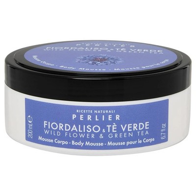 Perlier Wild Flower & Green Tea Body Mousse 6.7oz - NEW Sealed