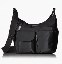 NWT! Baggallini Everyplace  Crossbody Bag Black MSRP:$85