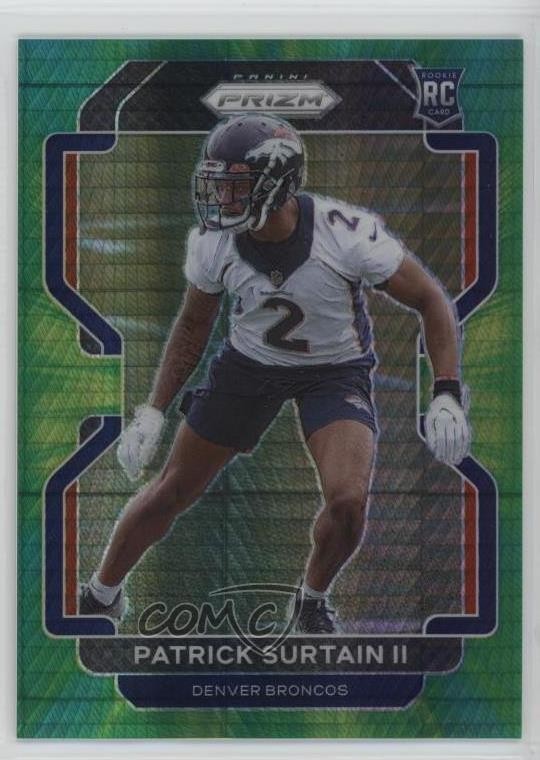 2021 Panini Prizm Rookie Hyper Prizm 14/175 Patrick Surtain II #374 1pd