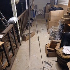 63" Steel Easy-Folding Steel Display Easel, Adjustable Holders, Portable Signs