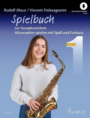 Spielbuch zur Saxophonschule Vol. 1 Tune book alto saxophone (very easy - easy)