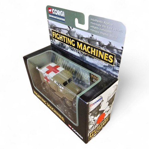 Corgi Fighting Machines, Dodge Ambulance Battle of the Bulge Model #CS90311 ☆New - Picture 4 of 7