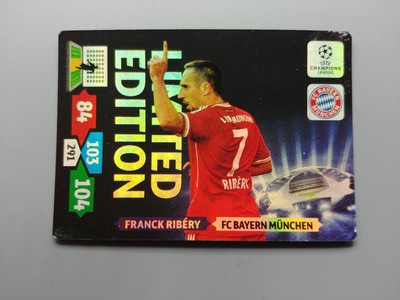 ADRENALYN XL 2013/14 panini card figure BAYER MONACO RIBERY number 291