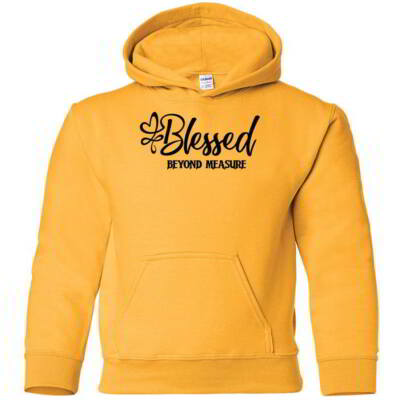 Blessed Beyond Measure Mens and Kids Graphic Hoodies
