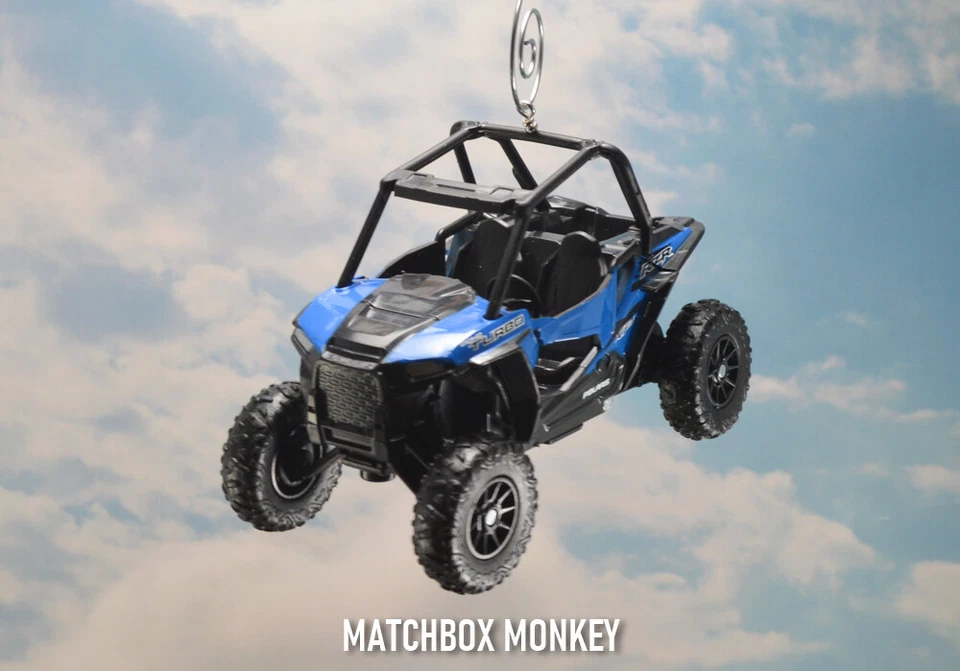 Polaris RZR XP Turbo 1000 ATV Side x Side Christmas Ornament 1/32 Gator Rhino by - Image 4 of 4