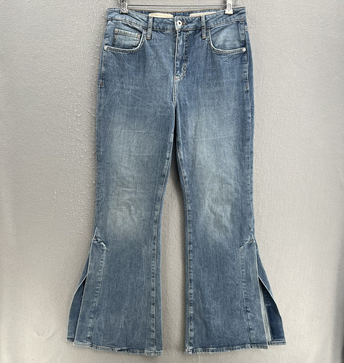 Anthropologie Pilcro Bootcut Slim Flare Jeans High Rise Size 29