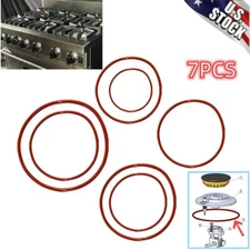7x O-rings For Viking Cooktops Burner Base Ring Kit PB070062 /25-000-004-33 US