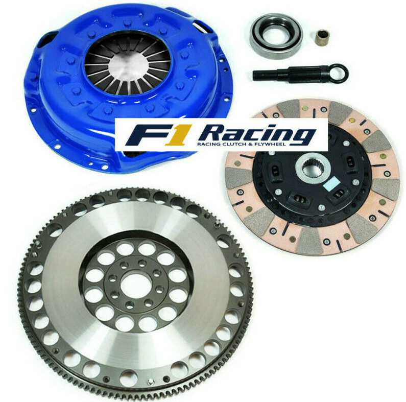 FX DUAL-FRICTION CLUTCH KIT+ 12.5LBS FLYWHEEL for 90-96 300ZX TWIN