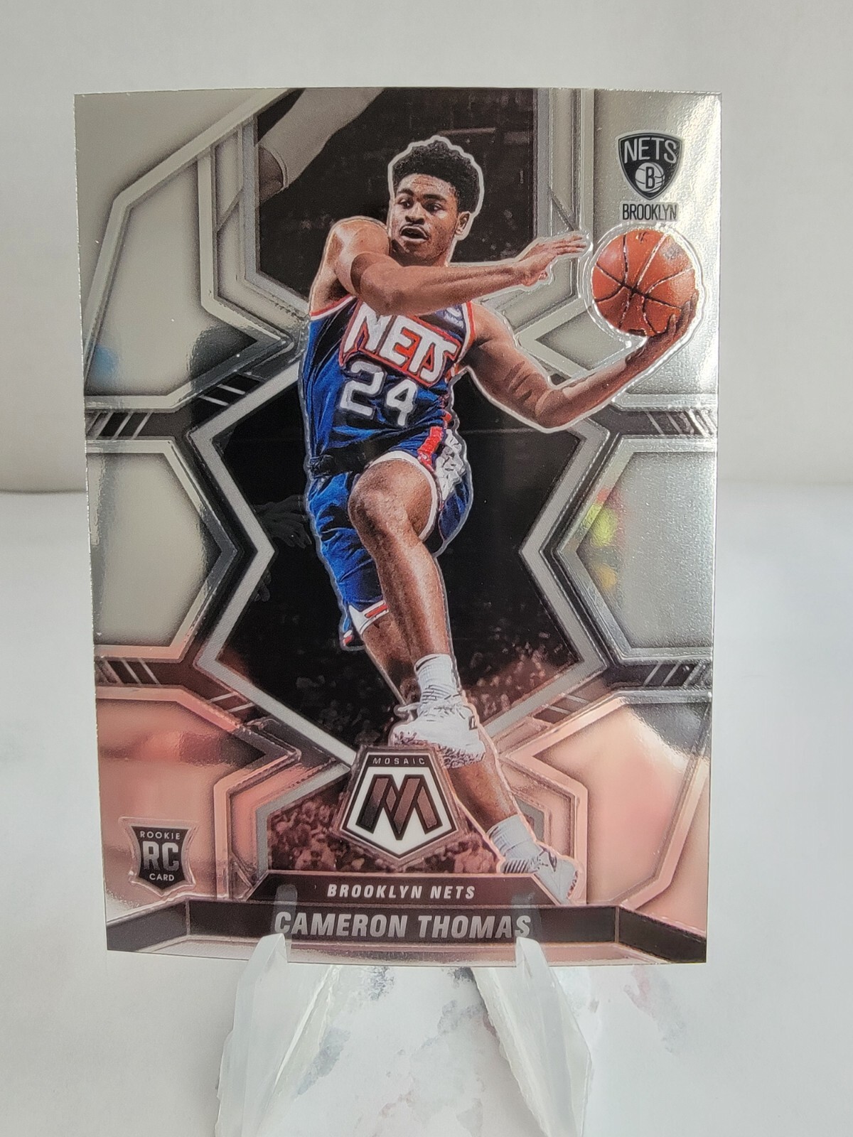 2021-22 Panini Mosaic Cam/Cameron Thomas Rookie #215 Brooklyn Nets QTY