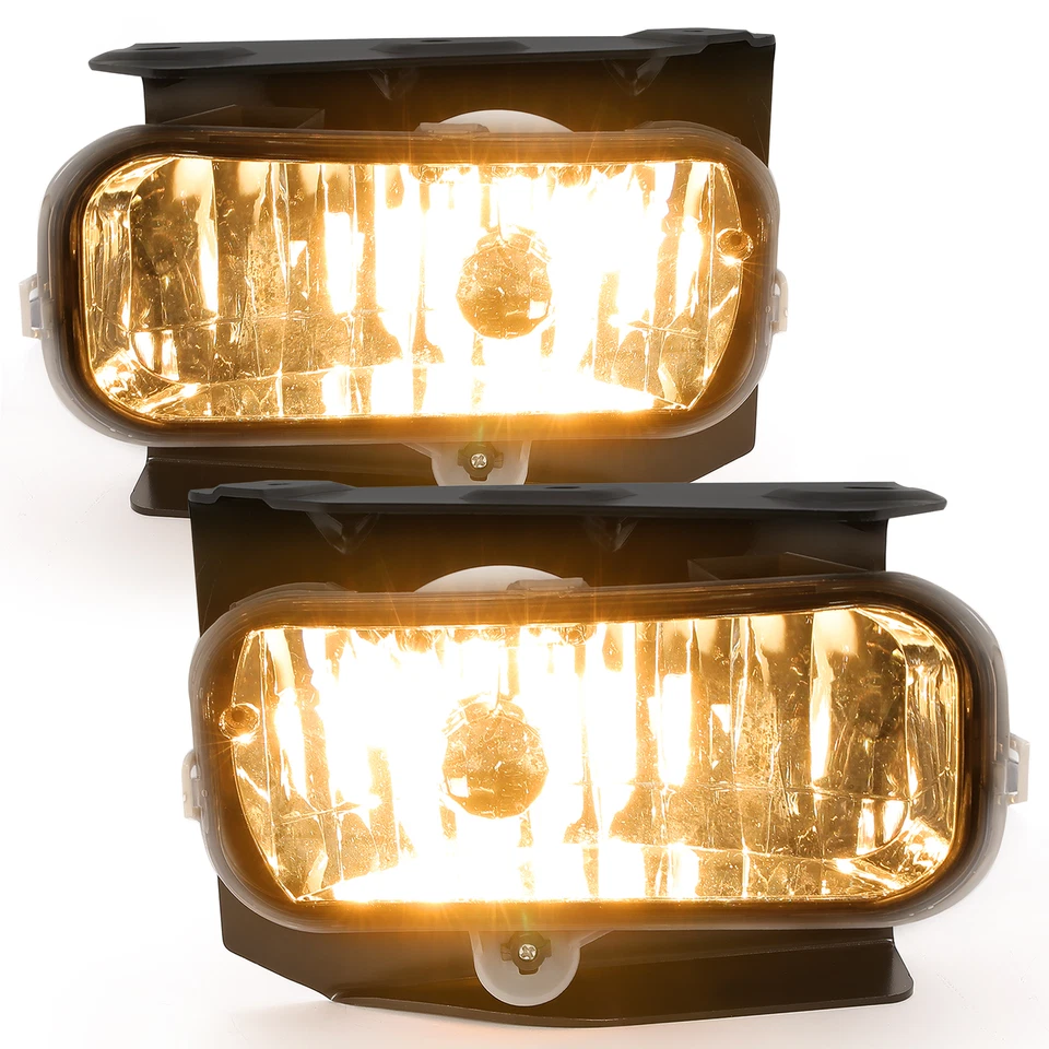 Par de luces antiniebla luces de parachoques lente transparente halógena para Ford F-150 F-250 1999-2004 Foto 3 de 4