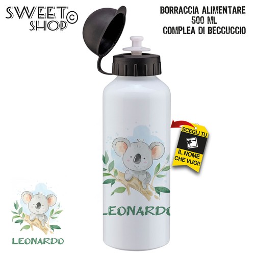 SET SCUOLA ASILO MATERNA SACCA ASCIUGAMANO BORRACCIA TOVAGLIETTA PERSONALIZZATO - Foto 14 di 14
