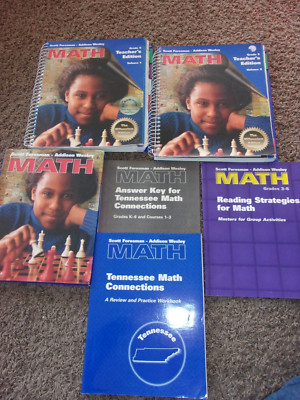 Scott Foresman MATH 5th Grade 5 Teacher Edition Textbook and Workbook SET