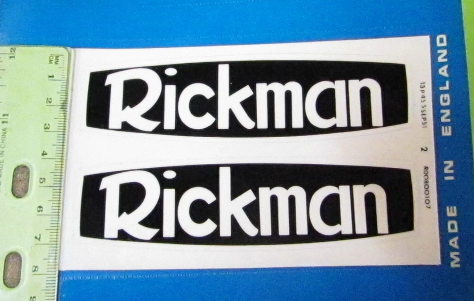 Calcomanías de tanque de gasolina Rickman NOS OEM Zundapp Montesa Metisse p/n R008 00 107 # 2 Foto 3 de 3