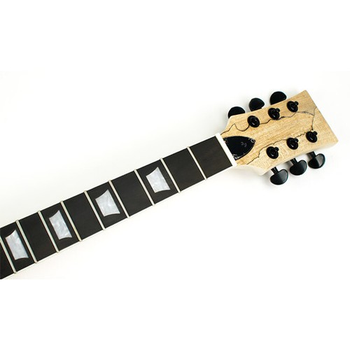 Guitare en Kit - L - Single Cut Noir, Table érable spalté / Ebène - Imagen 6 de 8
