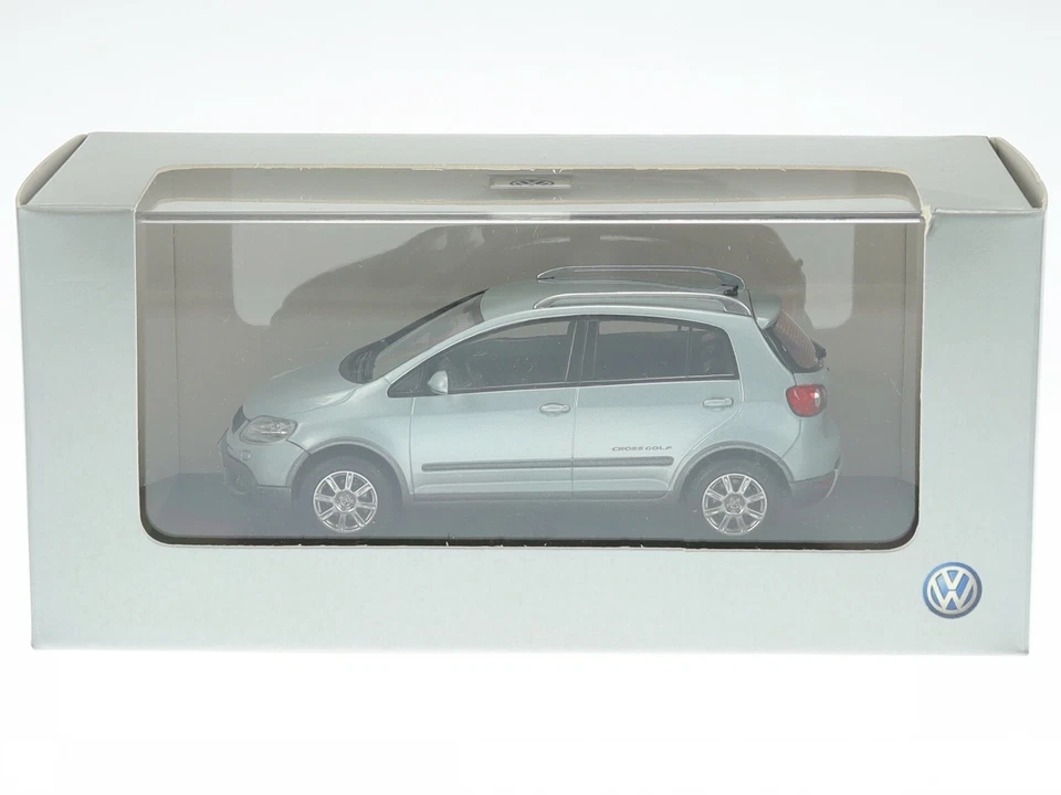 VW Golf Rabbit 5 Cross Golf Rabbit plata modelo coche fundido a presión Minichamps 1/43 Foto 4 de 4