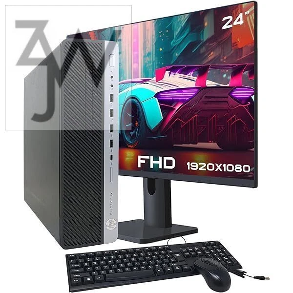 HP Desktop Computer PC i7 up to 64GB RAM 4TB SSD 24" LCD Windows 11 or 10 WIFI - Image 2 of 4