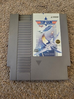 Top Gun Nintendo NES Game Cartridge