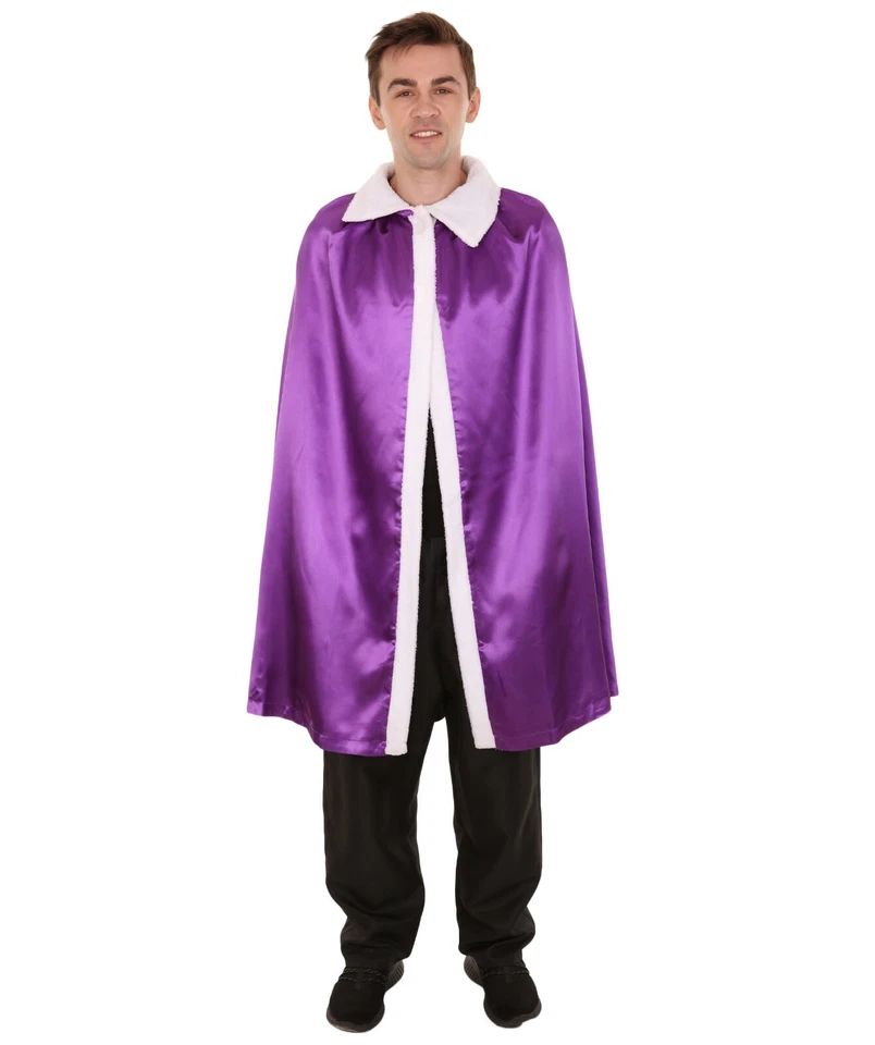 Disfraz de bata reversible de rey para hombre adulto | Opciones de color múltiples HC-821 Foto 2 de 4