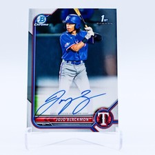 2022 1st Bowman Chrome JoJo Blackmon Auto #CPA-JBN
