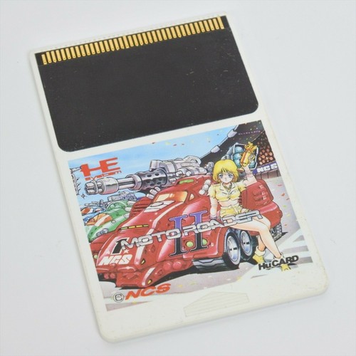 PC Engine Hu MOTO ROADER II 2 Card Only pe - Picture 2 of 2