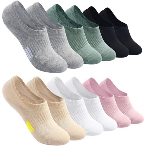 Women's Cushioned No-Show Athletic Socks Low Cut Hidden Liner-image