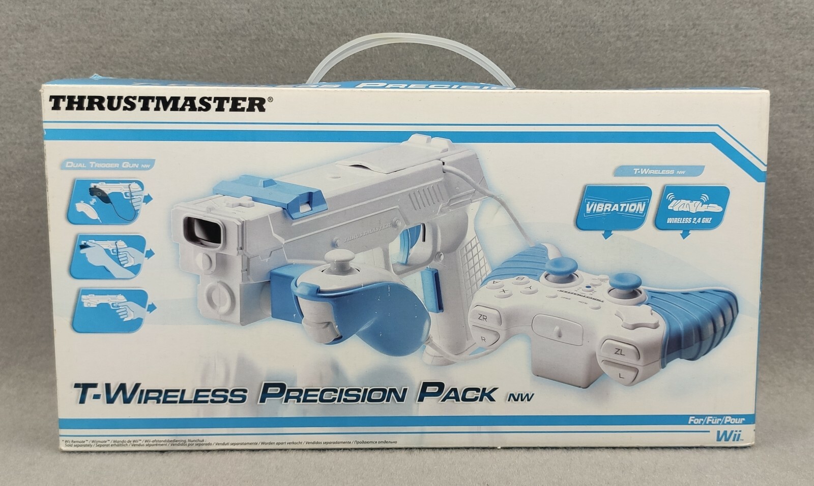 Thrustmaster T-Wireless Precision Pack for Nintendo Wii - White Edition