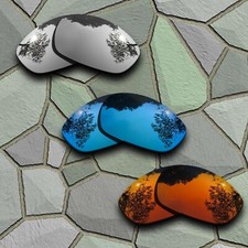 Blue Chrome Red Orange Polarized Lenses Replacement For-Arnette Stance AN4020