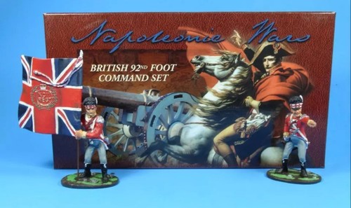 Gran Bretaña 17364 Guerras Napoleónicas Ejército Británico 92º Juego de Comando de Infantería de Pie Nuevo - Imagen 2 de 6
