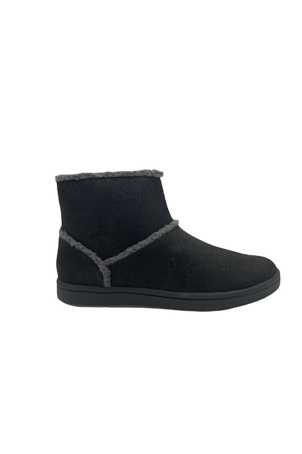 Ботильоны CLOUDSTEPPERS by Clarks на искусственном меху Step Glow Розово-черные