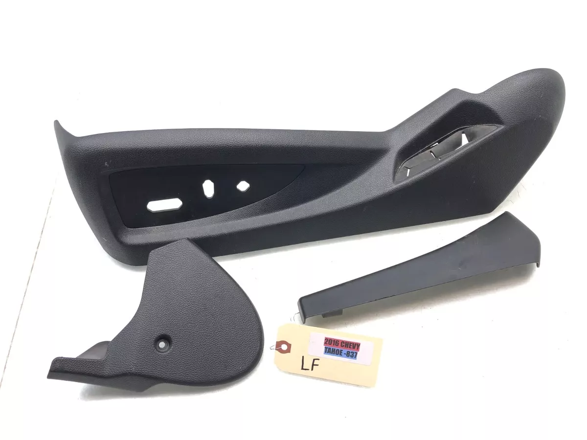 2015-2019 CHEVROLET TAHOE LEFT DRIVER FRONT SEAT TRIMS X3 OEM | eBay