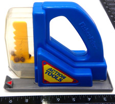 Vintage 1990 Fisher Price Action Tools Jigsaw Pretend Play Toy Saw 7174