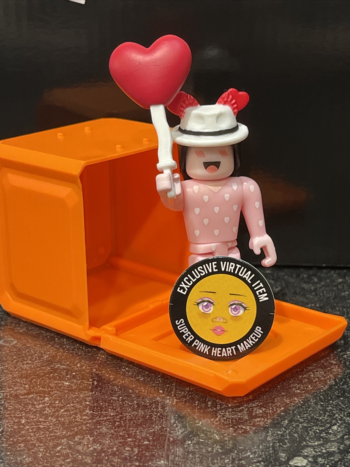 roblox super pink heart makeup virtual code eBay