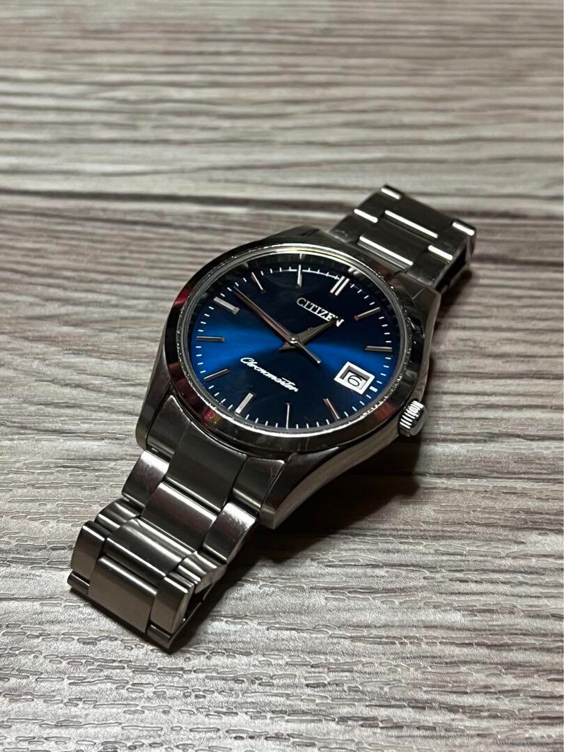 時計 CITIZEN Chronomaster A660-T022308 Citizen Chronomaster A660-T022308 Date Blue Silver Perpetual