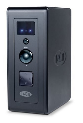 LaCie LaCinema Premier 301814AR 500 GB USB 2.0 Multimedia Hard Drive (Black)NEW - Picture 3 of 12