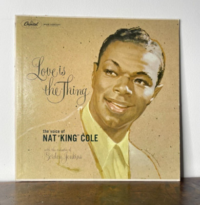 Nat King Cole Love Is The Thing LP Capitol Mono Reissue Vinyl