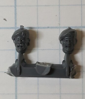40k Astra Militarum Bits Tempestus Scions Stormtrooper Beret Head x2 #92