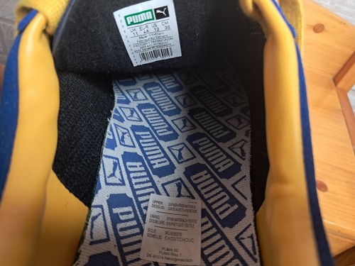 Puma Bluebird Größe UK 11 / US 12 Blau Gelb 2017 Release Retro - Bild 18 von 18